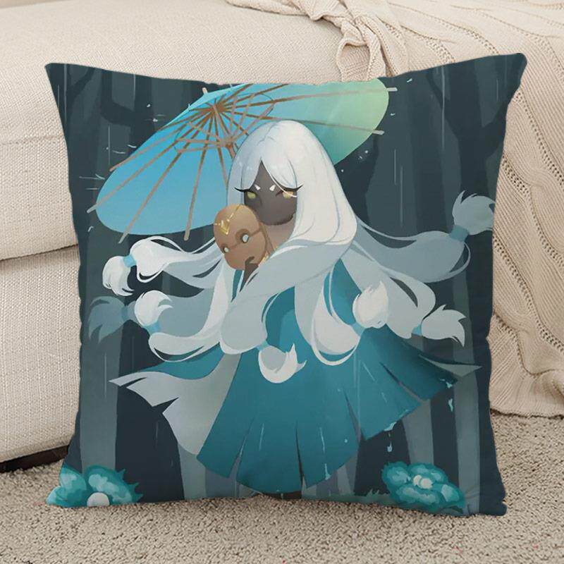 新款Sky光遇周边抱卡枕定靠制垫巫师平菇卡白鸟 螃蟹动漫二次元靠