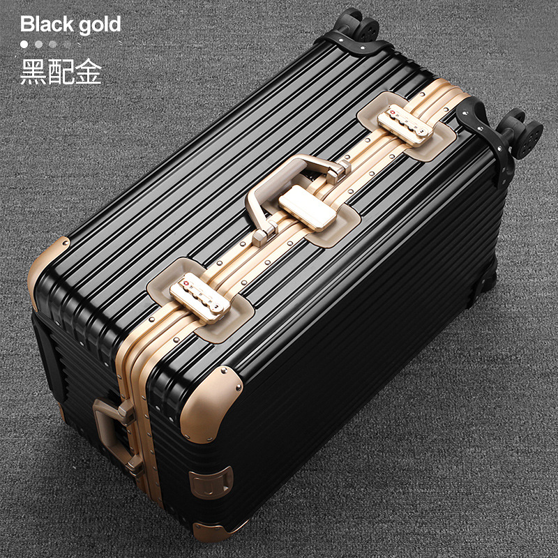 行李箱大容量拉杆箱超大铝框箱可托运密码箱旅行箱大包28寸箱子60