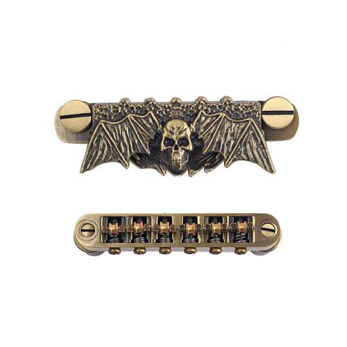 纯铜飞魔琴桥 Gibson吉普森LP电吉他SG骷髅个性改装配件