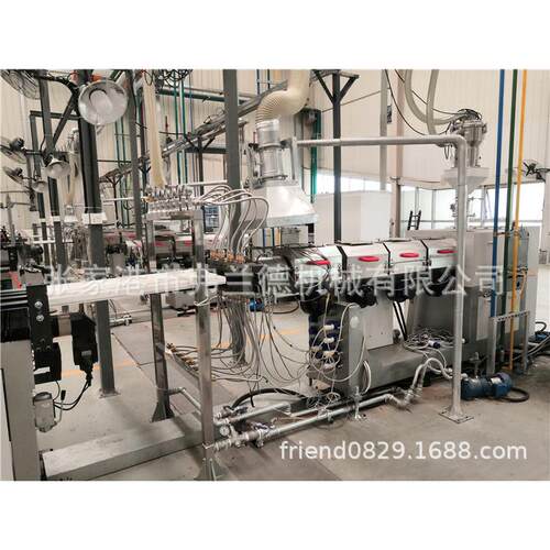 PA66尼玻纤铝型材门FLD75窗断桥桥铝型龙材门窗条挤出生断产设备
