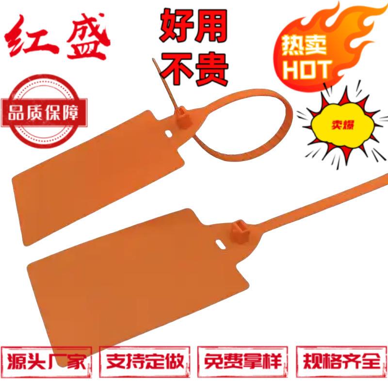 扎网线用可贴标签标牌绑扎带 环保塑料尼龙66材质自锁式吊牌扎带