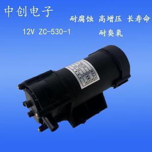 12v530 1自吸泵耐腐自吸泵12V自吸抽油泵耐臭氧水泵农药喷雾泵