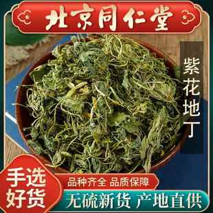 农科院天然紫花地丁中药材500g地丁子柴花地丁散装野生地丁草茶