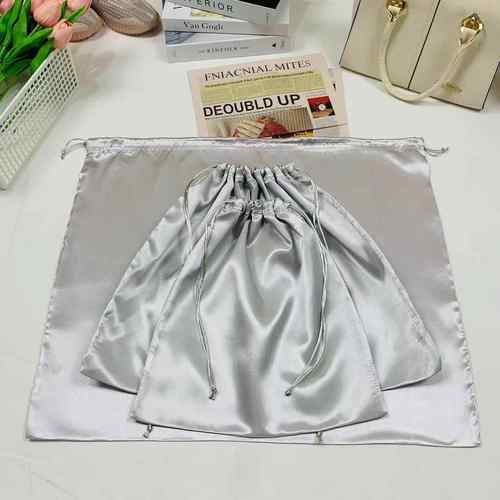 丝光防尘袋包包色丁布制品包装袋双抽绳奢品收纳袋四件套整理内衣