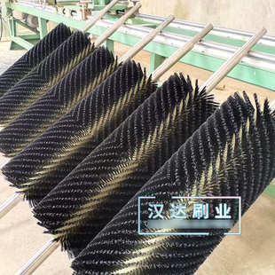 电动滚刷清扫器 煤矿清洗去尘毛刷器 输送皮带机清扫器电动滚刷