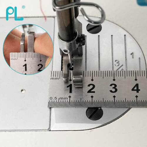 PL平车左右宽窄高低压脚CL/CR0.3-0.5衬衣上领止口压明线缝纫配件