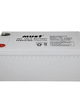 太阳能蓄电池12V200AH太阳能离网储能光伏免维护铅酸胶体蓄电池