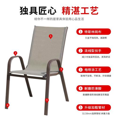 CXD人单折叠休靠背椅户外久家坐舒服用休闲懒人椅子宿舍办公午电