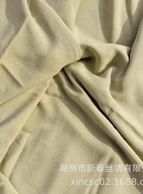 丝面料19姆米真40271丝鬼绉桑分百蚕丝超百真好手感