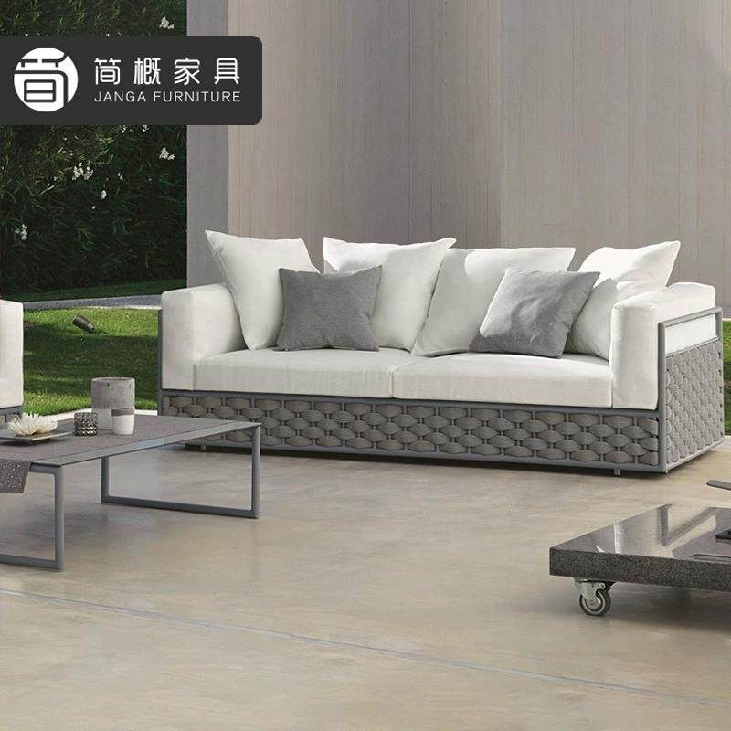户外951沙组庭院别墅沙发茶几合防天水防晒金属沙发家具露藤发三,住宅家具,户外沙发,淘宝优惠券,粉丝福利购,淘宝优惠卷