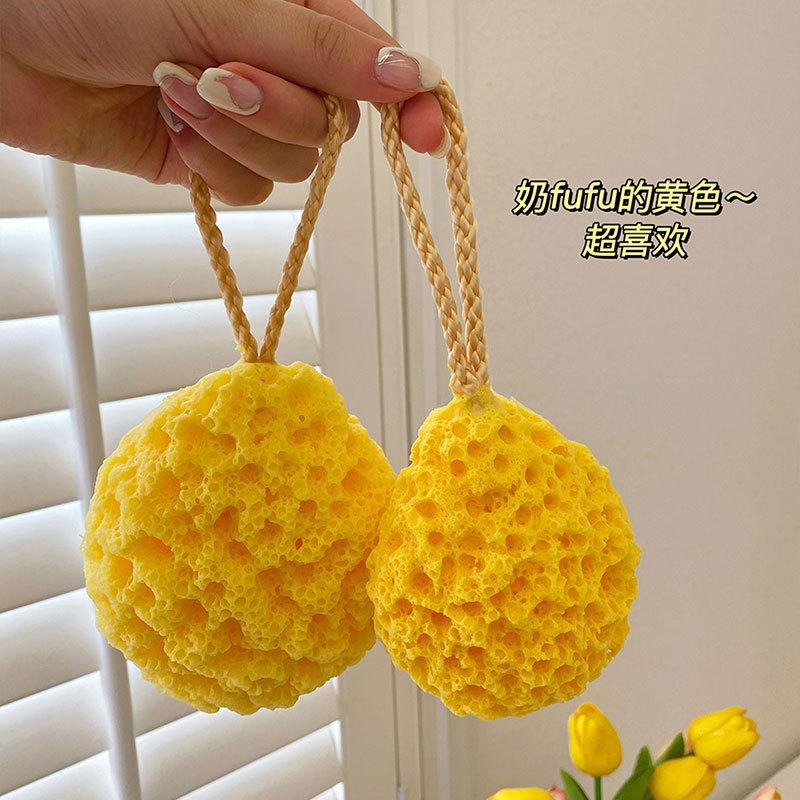 沐浴球沐浴花蜂窝柔软海绵搓澡巾