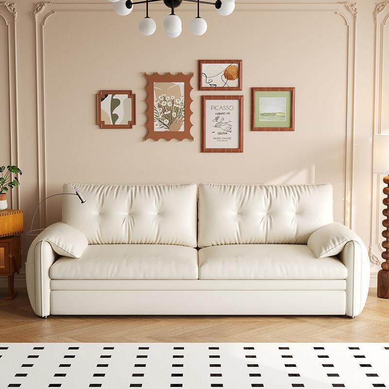 大象耳朵实木沙发床书房可折叠两用多功能小户型客厅双人2026新款