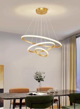 轻奢客厅吊灯餐厅灯创意饭现代简约大气0224新灯款175具吸顶厅中