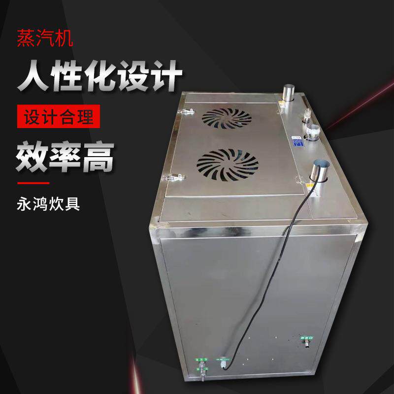 厂家不锈钢蒸气蒸发器蒸汽馒头炉卧式机电加热蒸箱商用