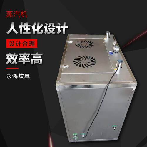 厂家不锈钢蒸气蒸发器蒸汽馒头炉卧式机电加热蒸箱商用