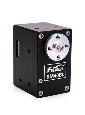 飞特SM40BL总线RS485无刷40g钢齿360度双轴机械臂高精度串口舵机