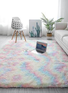 Nordic living room tea table carpet bedside mat blanket