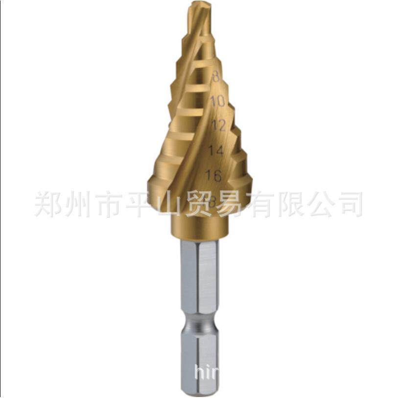 TRUSCO中山六角轴步进钻头3S-NMS-18G