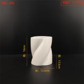 茶几软样板房装 客厅玄关花瓶插花花电视柜艺术摆件家居器北欧陶瓷