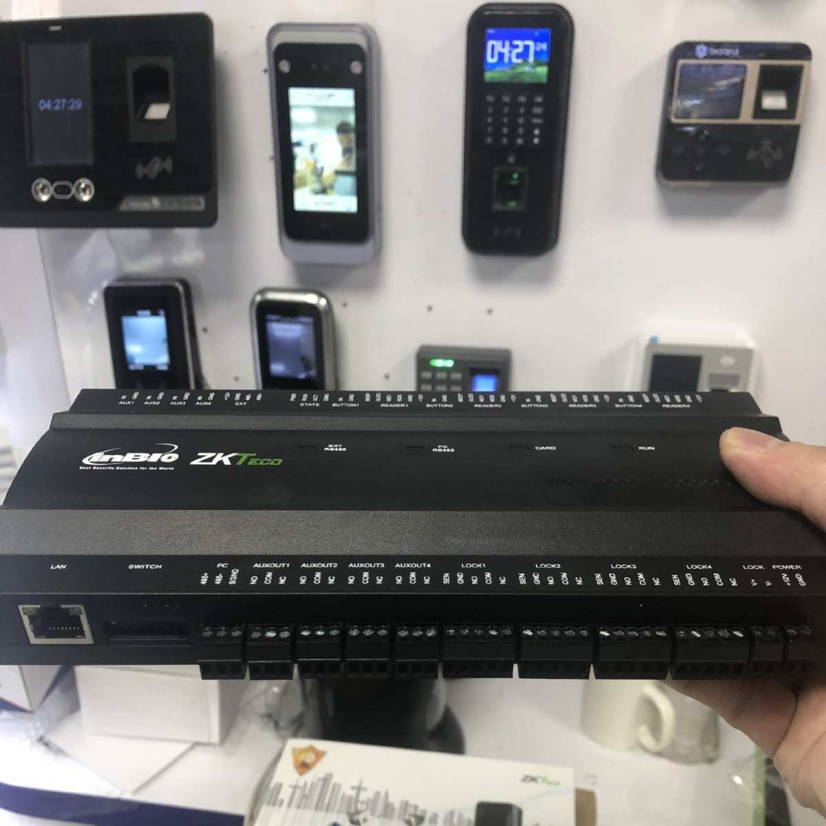 中控ZKTeco Inbio160/260/460单门双门四门控制板TCP IP控制器