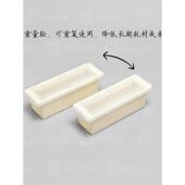 晶圆方片盒1.5英寸方盒石英晶片方盒晶硅片方盒芯片晶圆存放盒