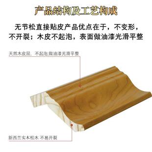 新款直销实木线条装饰木线背景墙线门窗套线封边线平板线踢脚线中