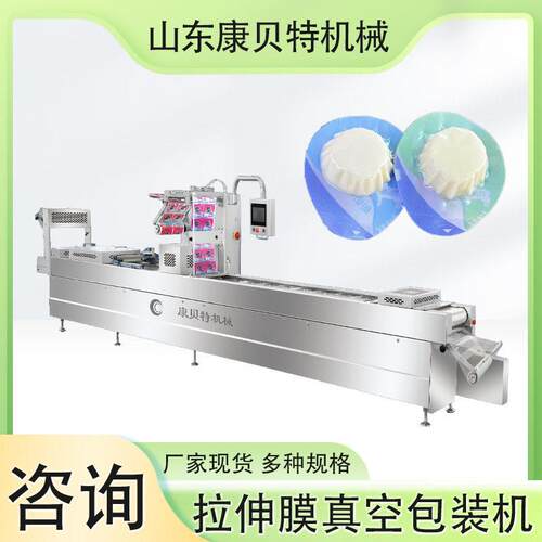 奶制品包装机 一机多用全自动拉伸膜真空包装机 小鲜酪真空包装机
