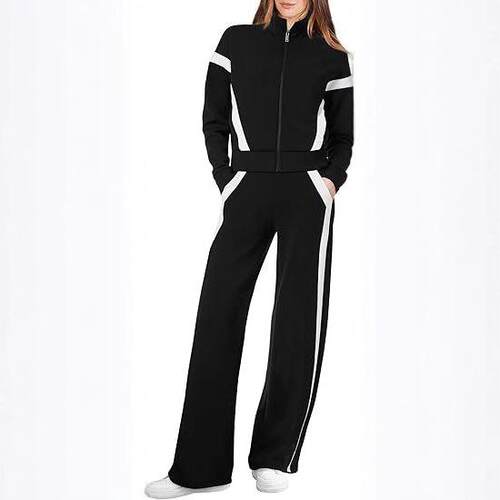 ofeefan lounge sets for women 2025 half zip sweatshirt and