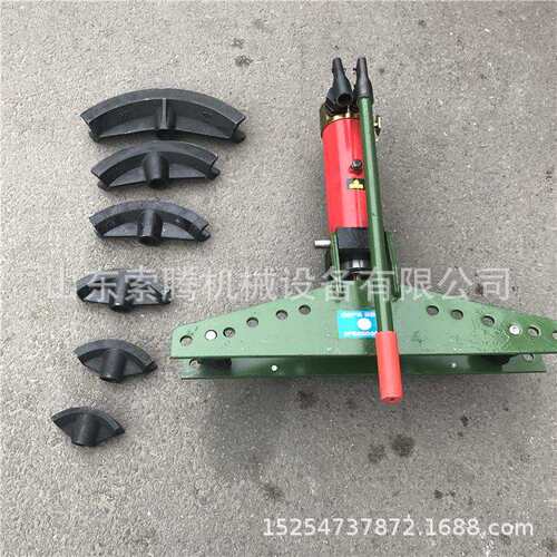小型手动液压弯管机 厚壁管液压弯管机 镀锌管顶弯机SWG-3B