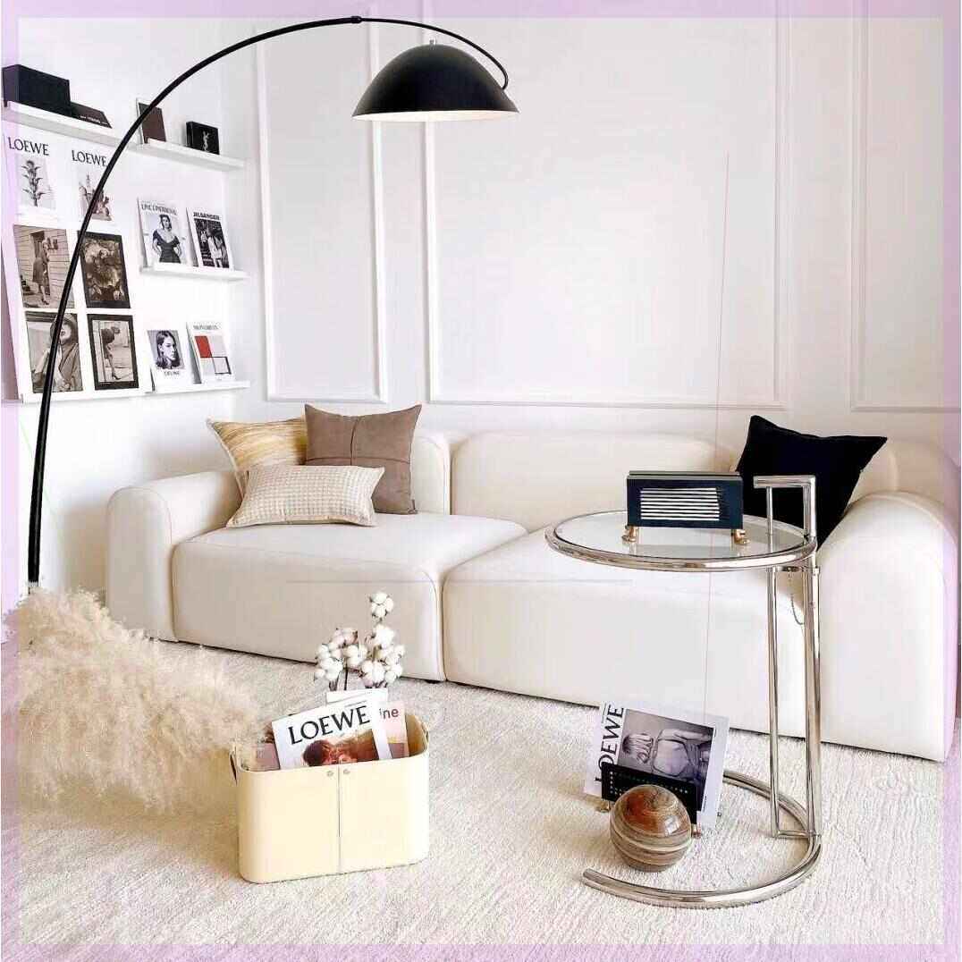 日式豆腐方块沙发简约民宿小户型卧室网红小沙发北欧现代沙发