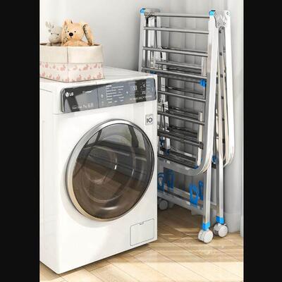 Clothes Drying Rack Metal Laundry Collapsible Outdoor Towel