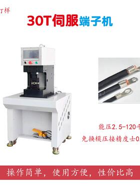 3T/50T0伺服端子机压四边子形端子30平方端六PBF-SF300边形铜鼻子
