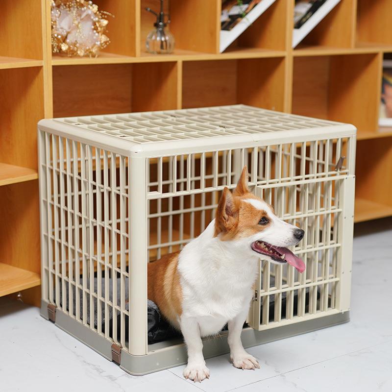 狗笼室内中小型犬法斗泰迪柴犬狗笼子树脂围栏狗屋夏季狗窝狗狗笼