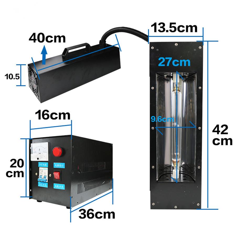 1kw2kw3kw 胶水固化机手提UV机便携式烤漆机紫外线光固化机