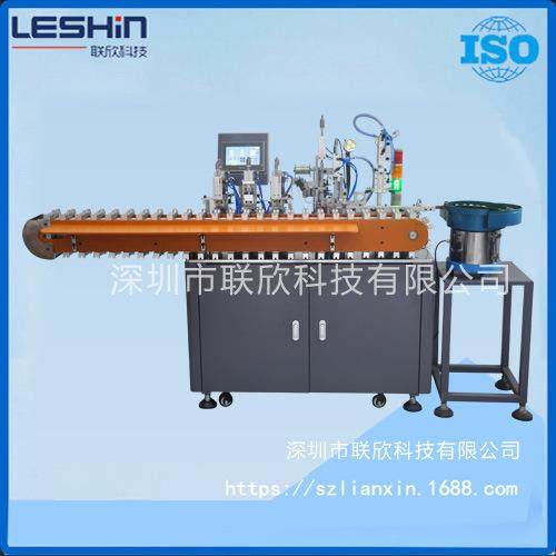科技LX-490F双工位高精度数据线Type-C全自动焊锡机