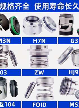 南方管道循环泵机械密封TD200-48Q/4SWSCJ水泵配套专用热水高温