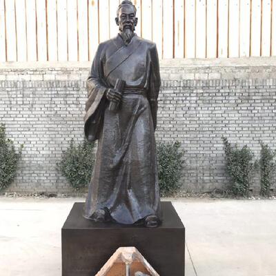 铸铜厂家 大型铜雕人物雕塑 成吉思汗铜像 铜成吉思汗全身像雕塑