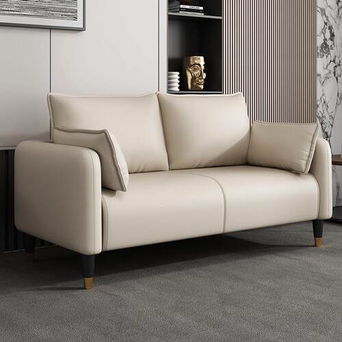 北欧小户型沙发客厅卧室布艺双人三人公寓出租房休息区接待小沙发