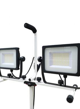 LED10W20W30W50W70W100W双头工作灯带快接三脚架移动工作灯投光灯