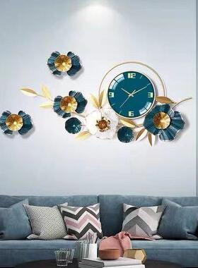 客钟挂钟厅家用时尚创意轻现代简约装饰艺术奢风北欧式挂墙LCW时