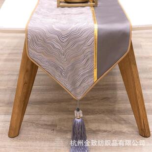 98451电视柜饰布风 厂家直销桌旗轻奢高现代餐中间桌布条茶端几装