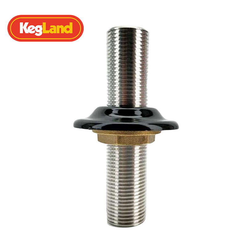 精酿 100mmG5/8不锈钢螺纹杆龙头螺纹杆啤酒配件 KL03209 KegLand