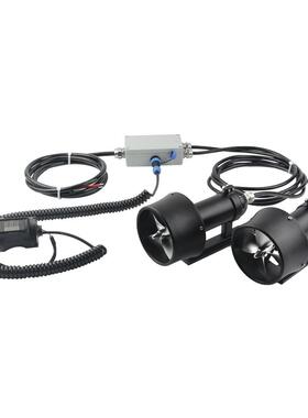 皮划艇推进器套装24V1000瓦大功率无刷动力带控制盒有线差数遥控