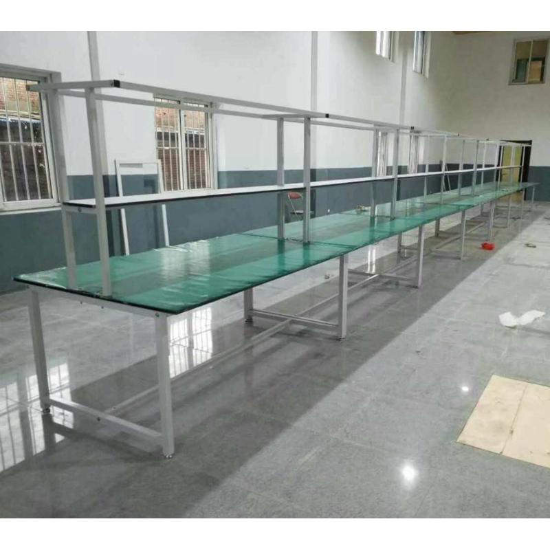 皮带电子输送微型全自动小型汽车手机工作台双面防静电迷你单