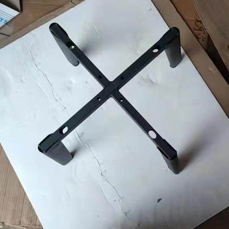 椅子脚铁艺架子椅子腿现代商务洽谈接待谈判办公单椅子简约铁艺脚