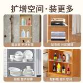 透明亚克力层板柜内定制置物架酒柜衣柜橱柜鞋 柜分层免打孔隔断板