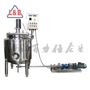 不锈钢多功能搅拌输送系统酱料配料搅拌罐厂家1000L搅拌罐