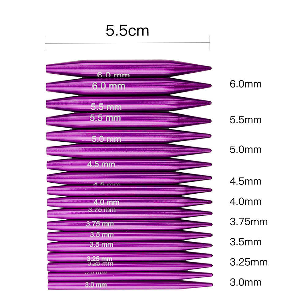 6-3包套装.迷你.5cm超短环形针9工具编织0.0mmpu可拆卸5付