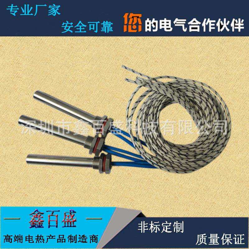 直销工业加热棒高温模具发热管干烧单头电加热管耐温900度