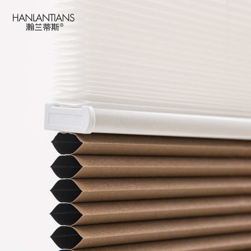 BTV4日夜帘窗帘柔纱帘蜂巢帘卷帘百叶帘半透光遮光飘窗唯美帘